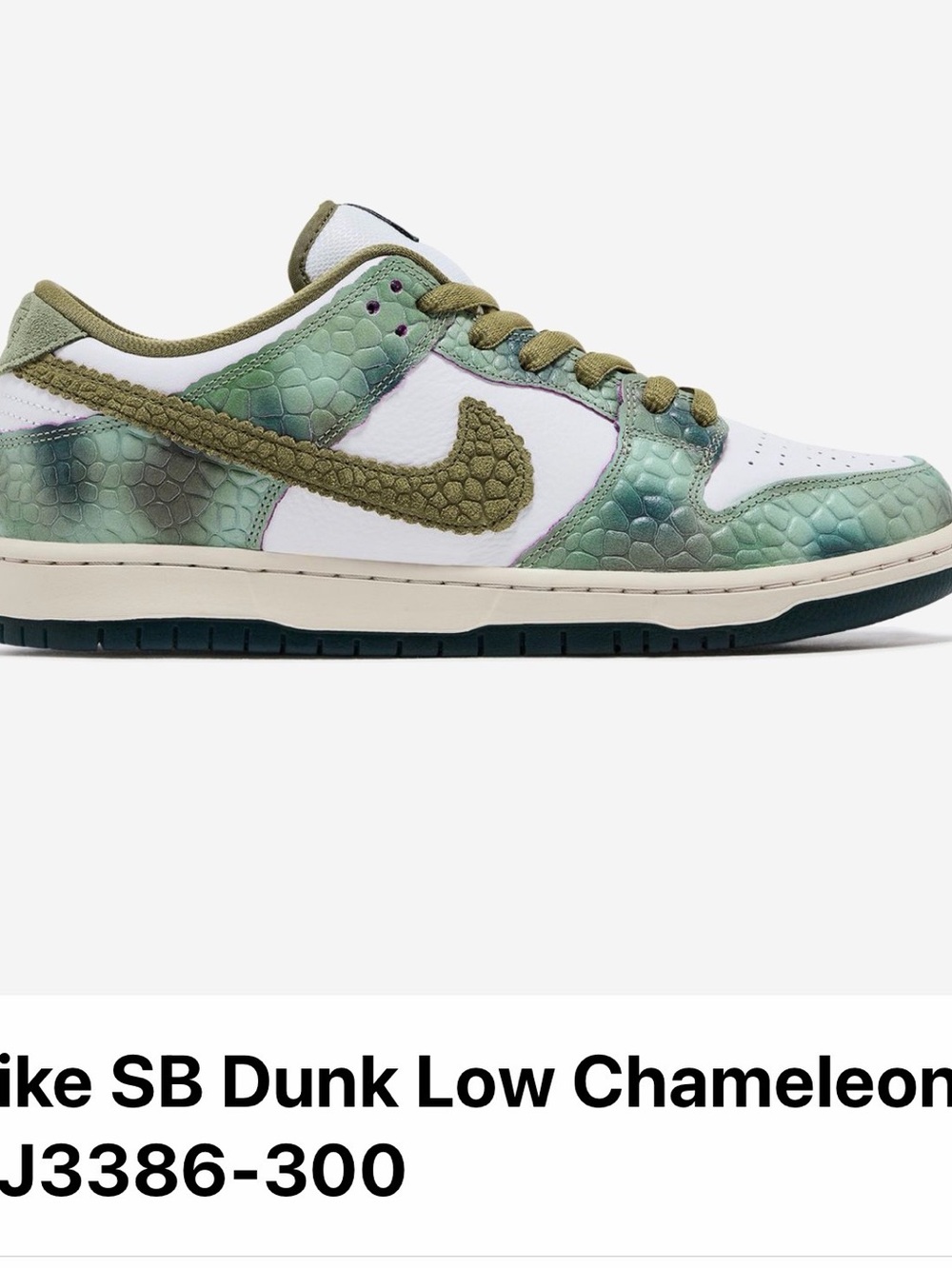 The Nike SB Dunk Low Alexis Sablone “Chameleon”